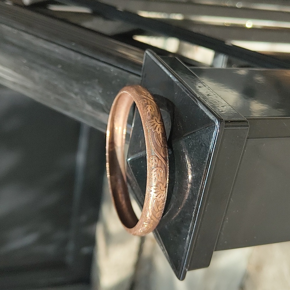 Copper bangle